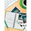 Good Value™ 5' x 7' Journal Notebook with Pen Loop | https://www.bestnamebadges.com