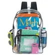 Good Value™ Clear Backpack | https://www.bestnamebadges.com