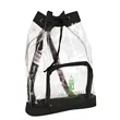 Good Value™ Clear Cinch Backpack | https://www.bestnamebadges.com