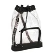 Good Value™ Clear Cinch Backpack | https://www.bestnamebadges.com