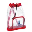 Good Value™ Clear Cinch Backpack | https://www.bestnamebadges.com