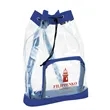 Good Value™ Clear Cinch Backpack | https://www.bestnamebadges.com