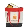 Good Value™ Color Zip Tote | https://www.bestnamebadges.com