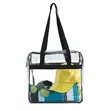 Good Value™ Clear Zippered Tote | https://www.bestnamebadges.com