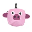 Paws N Claws® Foldable Tote with Hanging Pouch | https://www.bestnamebadges.com