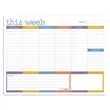 Triumph® Calendars Small Weekly Desk Pad - Colors | https://www.bestnamebadges.com