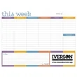 Triumph® Calendars Small Weekly Desk Pad - Colors | https://www.bestnamebadges.com