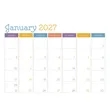 Triumph® Calendars Small Monthly Desk Pad - Colors | https://www.bestnamebadges.com