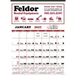 Skinner & Kennedy® Contractor's 12-Sheet Calendar | https://www.bestnamebadges.com