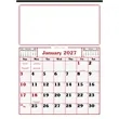 Skinner & Kennedy® Commercial 12-Sheet Calendar | https://www.bestnamebadges.com