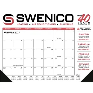 Skinner & Kennedy® Desk Pad Calendar | https://www.bestnamebadges.com