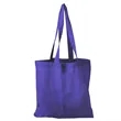 Garyline® Square Cotton Flat Tote | https://www.bestnamebadges.com