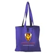 Garyline® Square Cotton Flat Tote | https://www.bestnamebadges.com