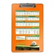 Garyline® Low-Profile Clipboard | https://www.bestnamebadges.com