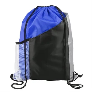 Garyline® Collegiate Drawstring Backpack | https://www.bestnamebadges.com