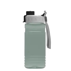 Garyline® RPET Bottle with Quick-Snap Lid - 20 oz. | https://www.bestnamebadges.com
