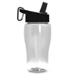 Garyline® Poly+ Jr. Transparent Bottle with Flip-Straw Li... | https://www.bestnamebadges.com