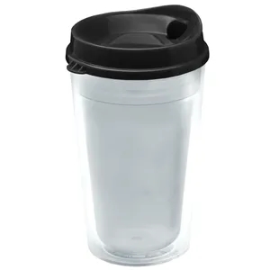 Garyline® Transparent Tumbler with Sip Lid and Full-Color... | https://www.bestnamebadges.com