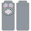 Paws N Claws® Magnetic Bookmark | https://www.bestnamebadges.com