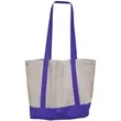 Garyline® Mega Cotton Tote | https://www.bestnamebadges.com