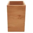 Garyline® Bamboo Box Holder | https://www.bestnamebadges.com