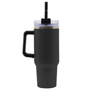 Garyline® Trek Stainless Steel Mug with Handle - 40 oz. | https://www.bestnamebadges.com
