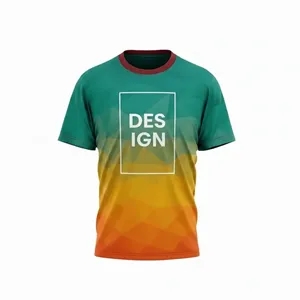 Unisex Full Color Pinhole Mesh Short Sleeve T Shirt 150GSM