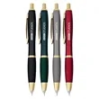 Union Printed - Gold Lighted Tip Click Metal Pen | https://www.bestnamebadges.com