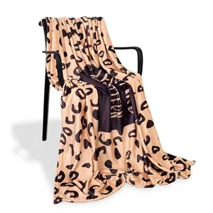 Custom Printed Fleece Blanket 50" X 60" (Ocean)