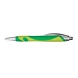 Pen with Groovy Design | https://www.bestnamebadges.com