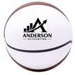 6" Mini Autograph Basketball | https://www.bestnamebadges.com