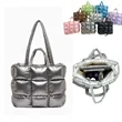 Metallic Tote Bag | https://www.bestnamebadges.com