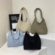 Diamond Puffer Tote | https://www.bestnamebadges.com