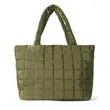 Puffer Tote | https://www.bestnamebadges.com