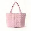 Puffer Tote | https://www.bestnamebadges.com