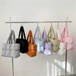 Quilted Puffer Tote | https://www.bestnamebadges.com