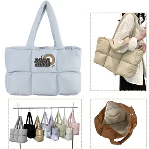 Quilted Puffer Tote