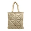 Padded Puffer Tote | https://www.bestnamebadges.com