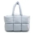 Puffer Tote | https://www.bestnamebadges.com