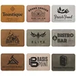 3.5"x2.5" Creekside Leatherette Rectangular Adhesive Patch | https://www.bestnamebadges.com