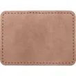 3.5"x2.5" Creekside Leatherette Rectangular Adhesive Patch | https://www.bestnamebadges.com