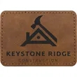 3.5"x2.5" Creekside Leatherette Rectangular Adhesive Patch | https://www.bestnamebadges.com