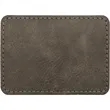 3.5"x2.5" Creekside Leatherette Rectangular Adhesive Patch | https://www.bestnamebadges.com