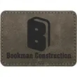 3.5"x2.5" Creekside Leatherette Rectangular Adhesive Patch | https://www.bestnamebadges.com
