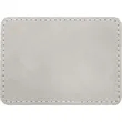 3.5"x2.5" Creekside Leatherette Rectangular Adhesive Patch | https://www.bestnamebadges.com