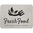 3.5"x2.5" Creekside Leatherette Rectangular Adhesive Patch | https://www.bestnamebadges.com