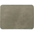 3.5"x2.5" Creekside Leatherette Rectangular Adhesive Patch | https://www.bestnamebadges.com