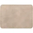 3.5"x2.5" Creekside Leatherette Rectangular Adhesive Patch | https://www.bestnamebadges.com