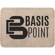 3.5"x2.5" Creekside Leatherette Rectangular Adhesive Patch | https://www.bestnamebadges.com