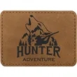 3.5"x2.5" Creekside Leatherette Rectangular Adhesive Patch | https://www.bestnamebadges.com